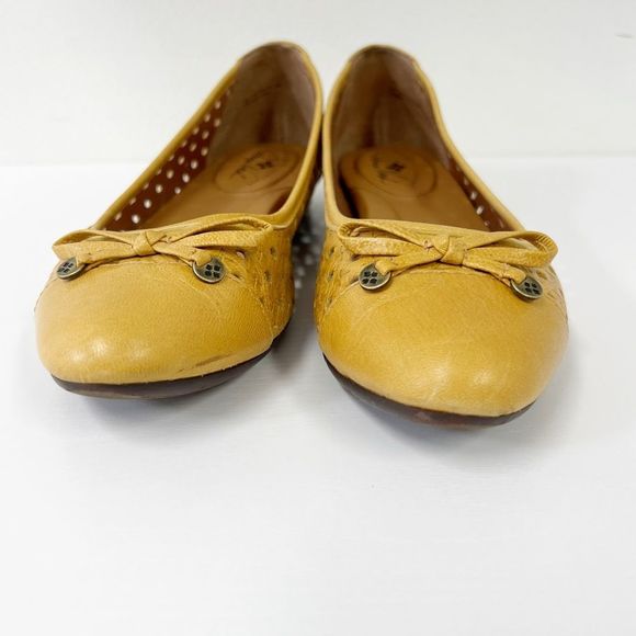 Patricia Nash Bettina Mustard Woven Ballet Flats 7.5 - Picture 4 of 8